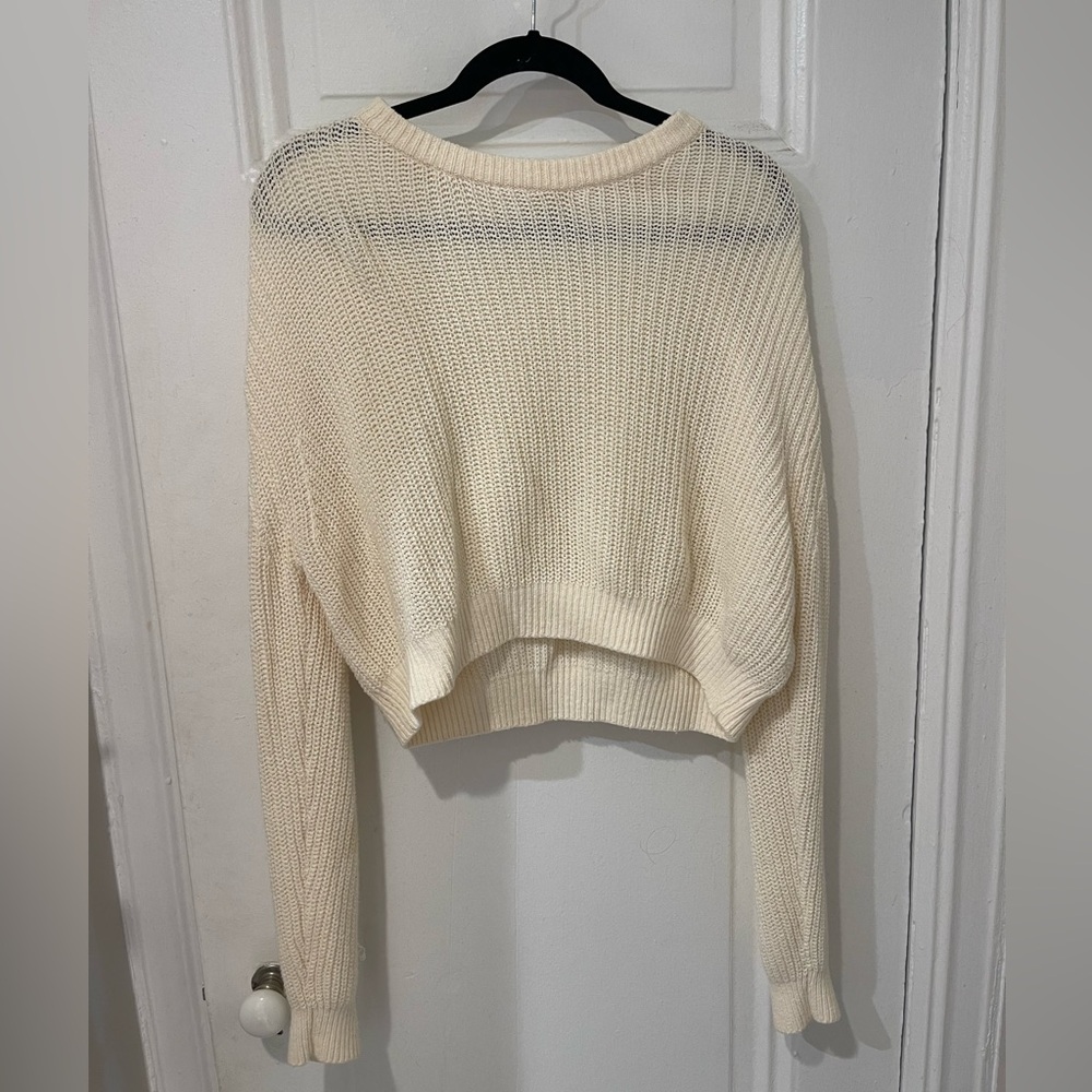 Urban Outfitters Cropped Knit Sweater
